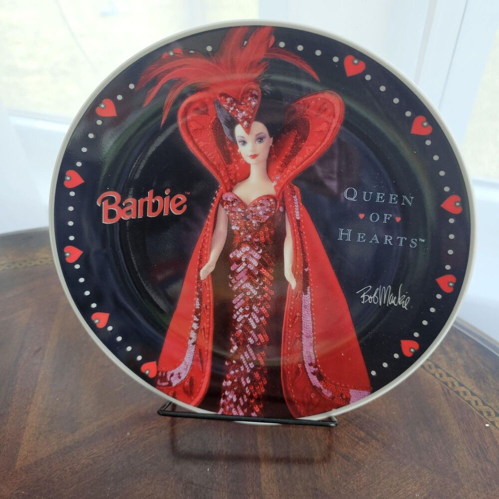 Bob Mackie "Queen of Hearts" Barbie Collector Plate | Limited Edition 1995